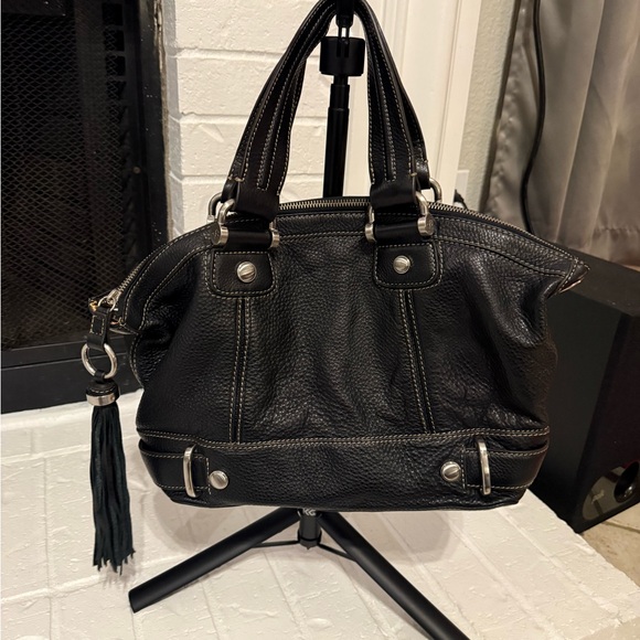 b. makowsky Handbags - B Makowski Black Leather Handbag